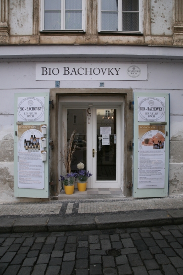 Bio Bachovky prodejna vchod